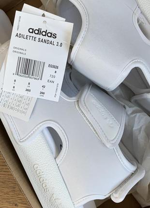 Adidas originals adilette sandal 3.09 фото