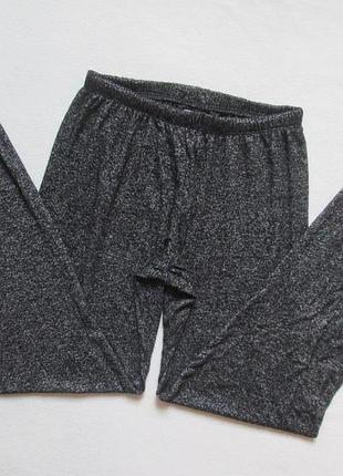 Фірмові трикотажні спортивні меланжеві штани victoria's secret pink3 фото