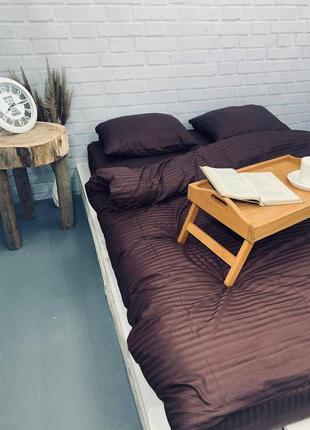 👍👍 постіль коричнева полуторне євро двухспальний сімейний