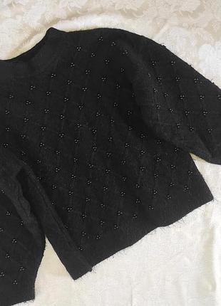 Светрик з вкороченими рукавом від m&s