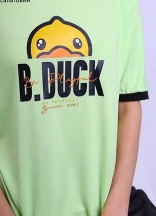 Стильная футболка с крутым принтом  b.duck футболки из хлопка3 фото