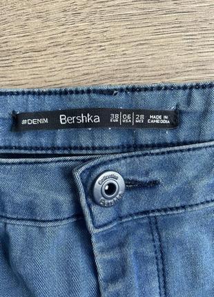 Джеггинсы синие bershka р. 38/28 джинсы от 70 об 90 длина 90 шаг 652 фото