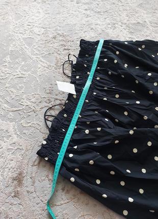 Платье сарафан на бретелях в горошек h&amp;m7 фото