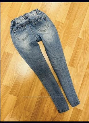 Джинсы denim co 7-8лет7 фото