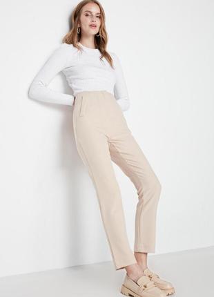 Летние брюки с высокой посадкой🌸🌷🌿