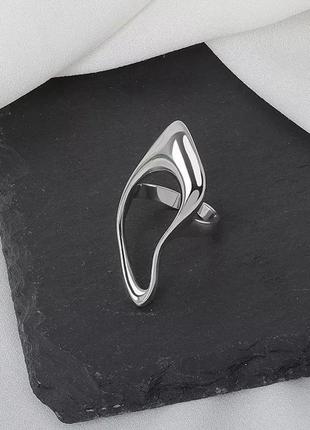 Кільце s925 колечко кольцо каблучка перстень стильне модне якісне нове сріблясте1 фото
