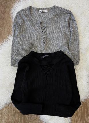 Свитерок кофточка рубчик переплёты