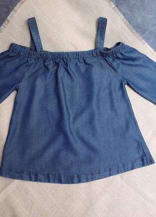 Блуза джинсова 2
