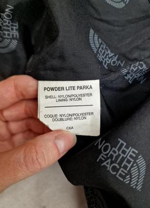 Куртка чоловіча north face powder lite parka8 фото