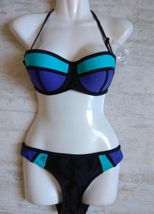 Купальник 75в бедра 44-46 takko fashion балконет