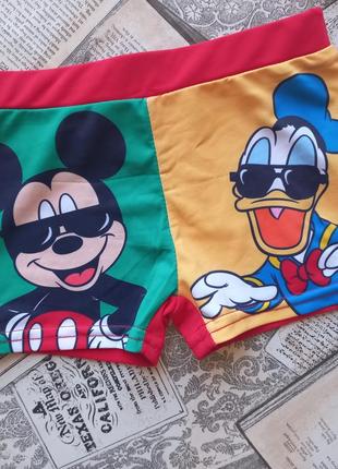 Плавки шорти пляжні 74 см мак дак мікі маус primark