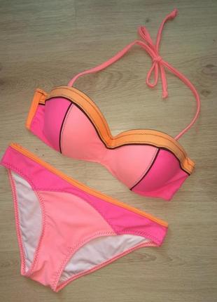 Купальник 44-46 р 80с 75d polovi пушап бандо