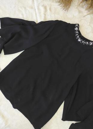 Блуза від h&m з красивою горлостійкою