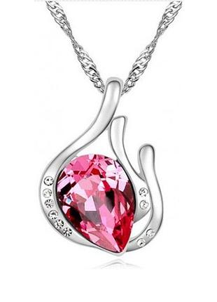 🏵шикарная ювелирная подвеска кулон на цепи, новая! арт. 8285