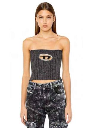 Топ серый в стиле diesel