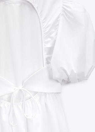 Гарне плаття із попліну zara 6