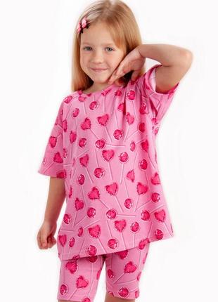 5цветов❗ качественная летняя пижама, хлопковая ментоловая пижама в горошек сердечка, хлопковая летняя пижама для девчонки4 фото