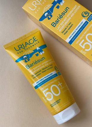 Сонцезахисний зволожувальний крем для тіла uriage bariesun moisturuzing cream spf50+