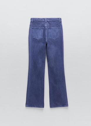 Стильные джинсы модель bootcut от zara3 фото