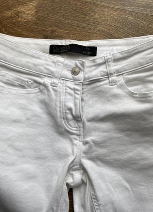 Белые джинсы next jean’s cigarette 6p petite3 фото