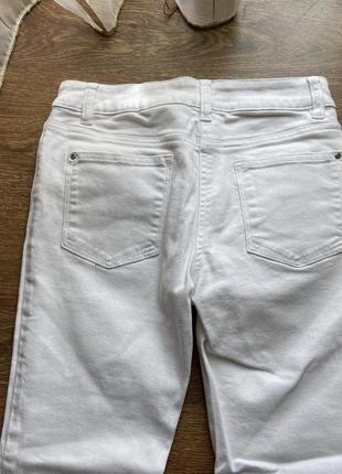 Белые джинсы next jean’s cigarette 6p petite5 фото