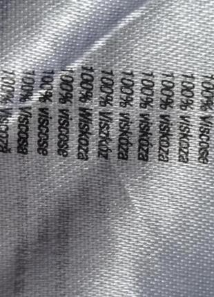 Блузка из штапельной вискозы свободного кроя, 46 евро4 фото