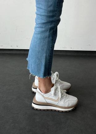 Кросівки кеди натуральна шкіра замша мокасини слипоны на высокой подошве трендовые