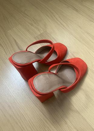 Туфли красные5 фото