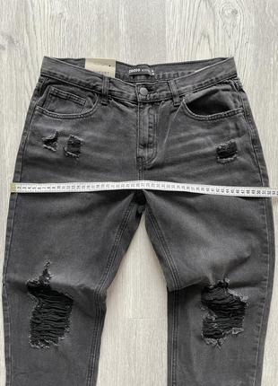 Круті джинси мом в актуальному кольорі cropp denim розмір s-m4 фото