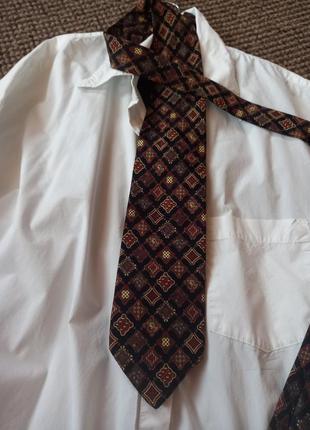 Оригинальный шёлковый галстук.altea milano2 фото