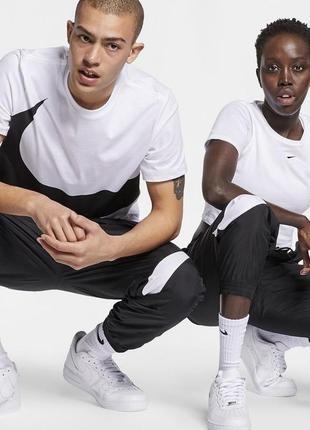 Спортивные нейлоновые штаны унисекс nike m nsw hbr pant нейлон big swoosh2 фото