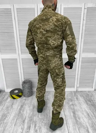 Тактический костюм пиксель гост всу весна/лето , армейская пиксельная форма для зсу (штаны+китель)4 фото