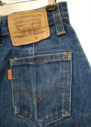 Спiдниця джинсова на гудзиках levi's вiнтажнa 3