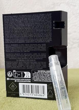 Giorgio armani code parfum men💥оригінал мініатюра пробник mini spray 1,2 мл книжка5 фото