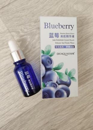 Корейська зволожуюча сироватка blueberry від bioaqua1 фото