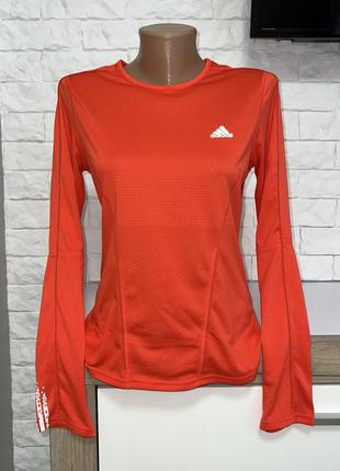 Яркая оригинальная кофта, лонгслив для занятий спортом adidas