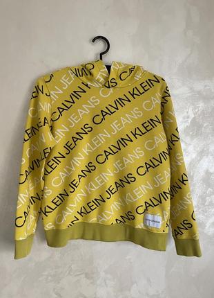 Худи calvin klein french terry