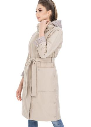 Длинная женская куртка пальто san crony 551-606