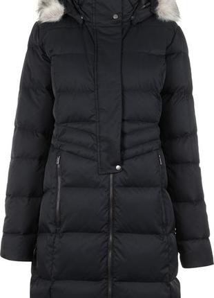 Півпальто жіноче пухове columbia crystal caves long jacket розміри в наявності:m s l xl