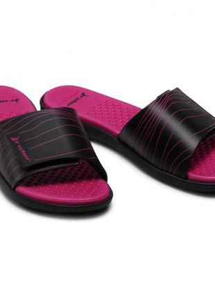 Сланцы женские rider pool 2 slide women slipper black\pink (размер 35/36, 38)3 фото