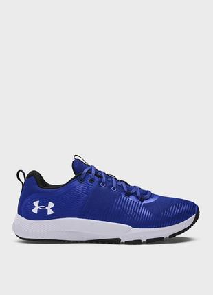 Кроссовки мужские under armour charged engage синего цвета