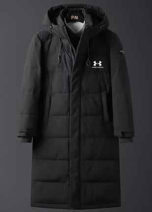 Куртка чоловіча under armour чорна зимова топ якість1 фото