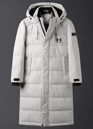 Куртка мужская under armour белая зимняя топ качество1 фото