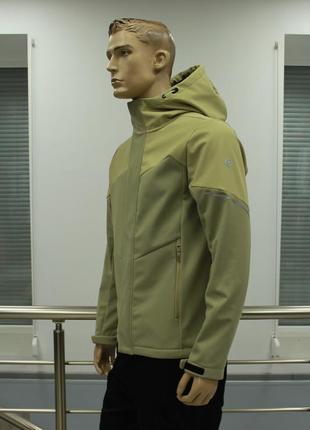 Куртка мужская high experience windstopper песочная2 фото