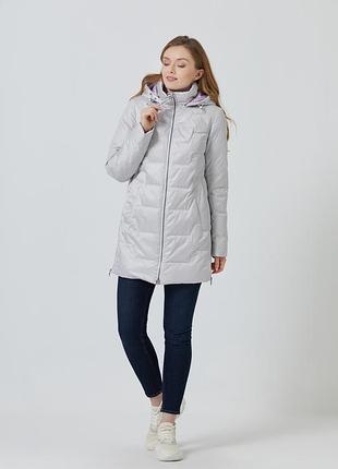 Полупальто женское snowimage серебристое (оригинал)