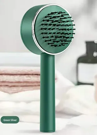 Массажная расческа с функцией самоочищения для мужчин и женщин