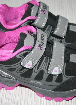 Дитячі кросівки softshell bugga сіро-рожеві1 фото