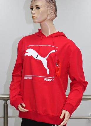 Жіноче худі puma червоного кольору