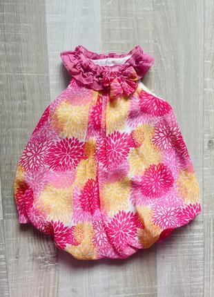 Шифоновый песочник ромпер