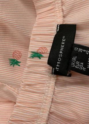 Блуза принт  ананасики atm 36-38 роспродажа‼️7 фото
